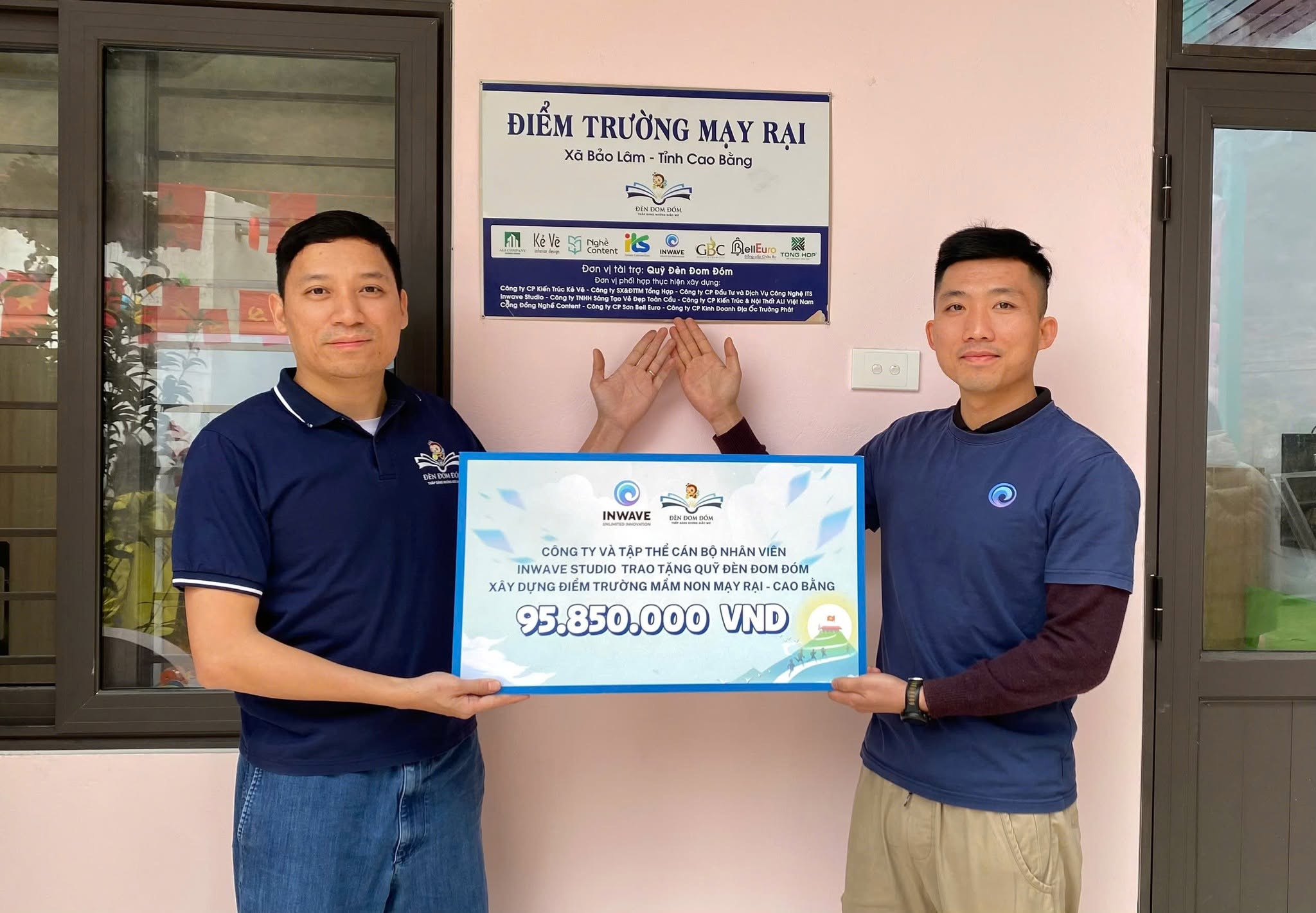 INWAVE STUDIO CÙNG QUỸ ĐÈN ĐOM ĐÓM TIẾP NỐI HÀNH TRÌNH THẮP SÁNG ƯỚC MƠ TẠI MẠY RẠI